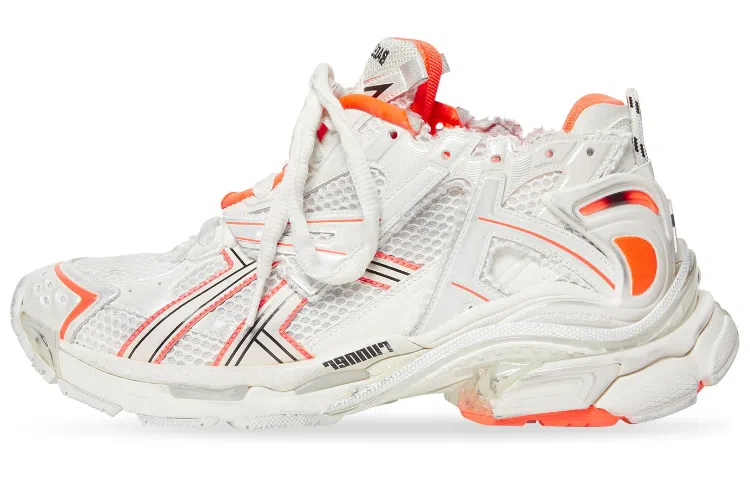 Balenciaga Runner White Orange