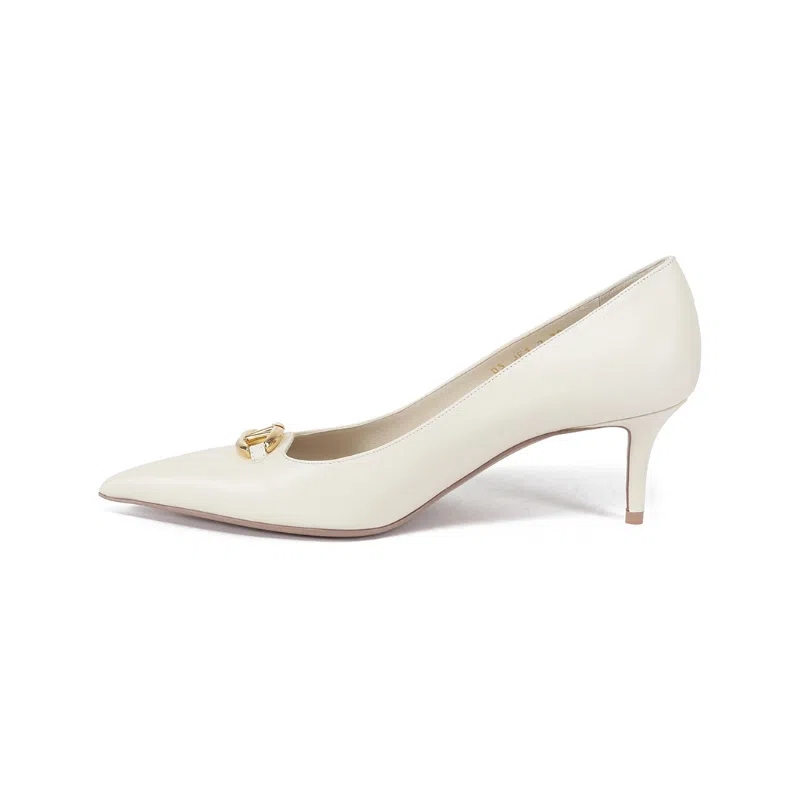 Valentino Vlogo Ivory Pumps 6cm Heel