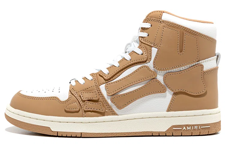 AMIRI Skel-Top Hi Brown