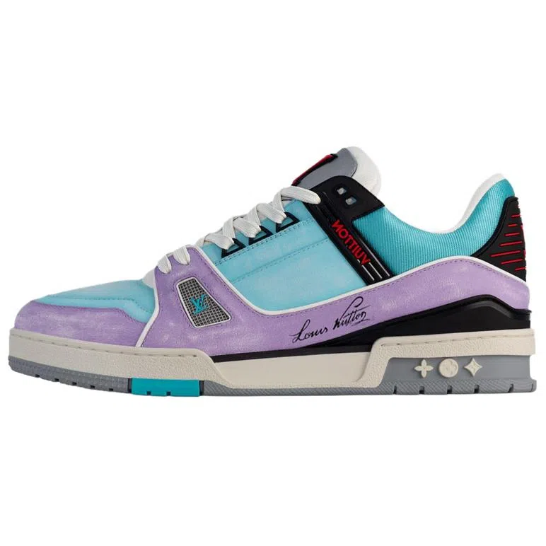 LOUIS VUITTON Trainer Blue Purple