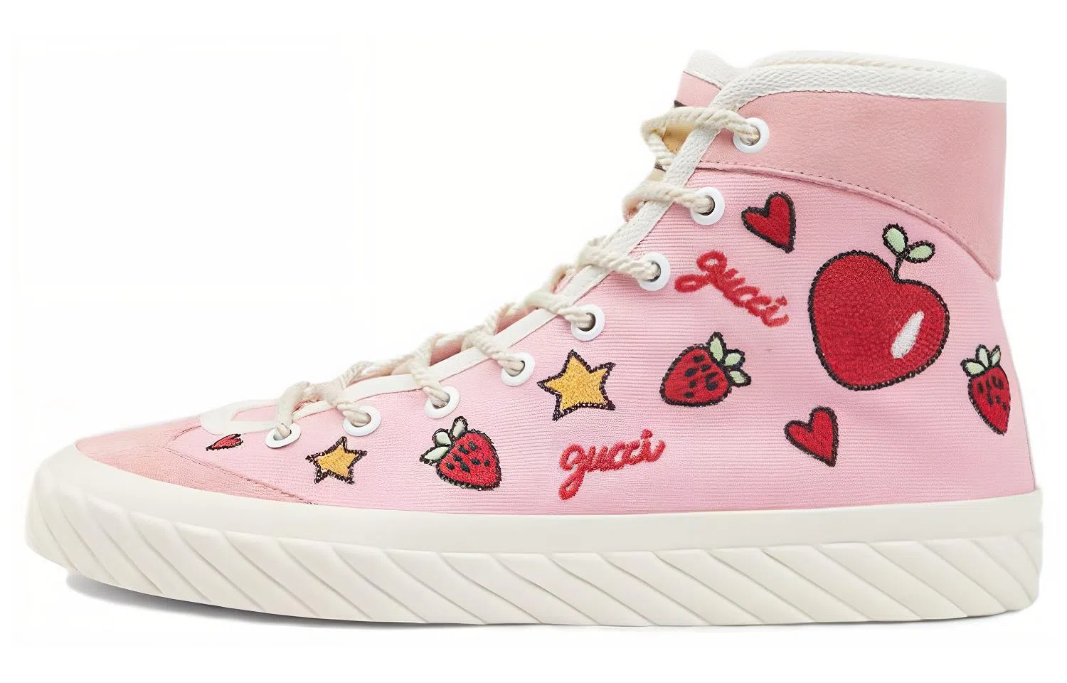 Gucci Valentine's High-Top Sneakers