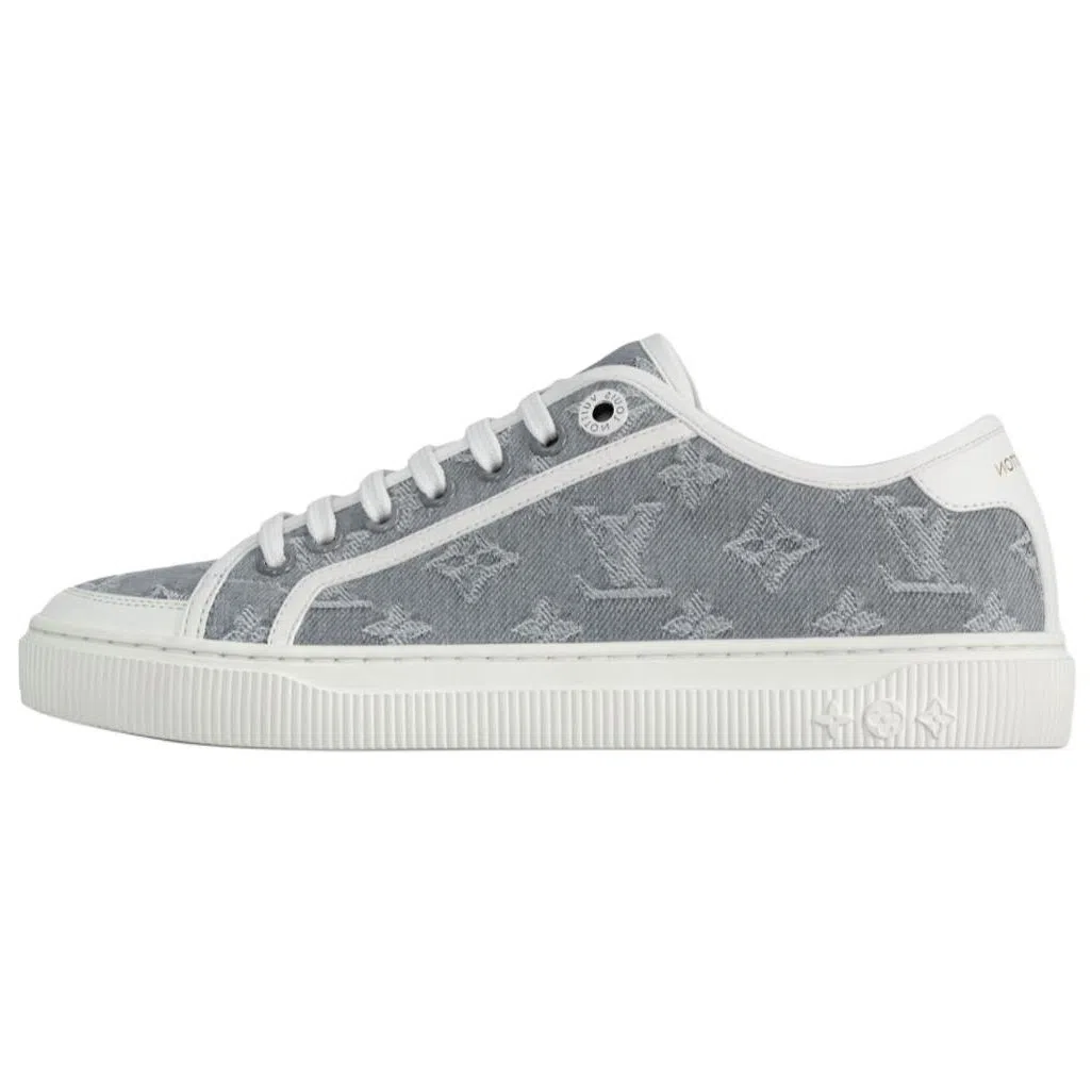 Louis Vuitton Lagoon Canvas Sneakers Gray