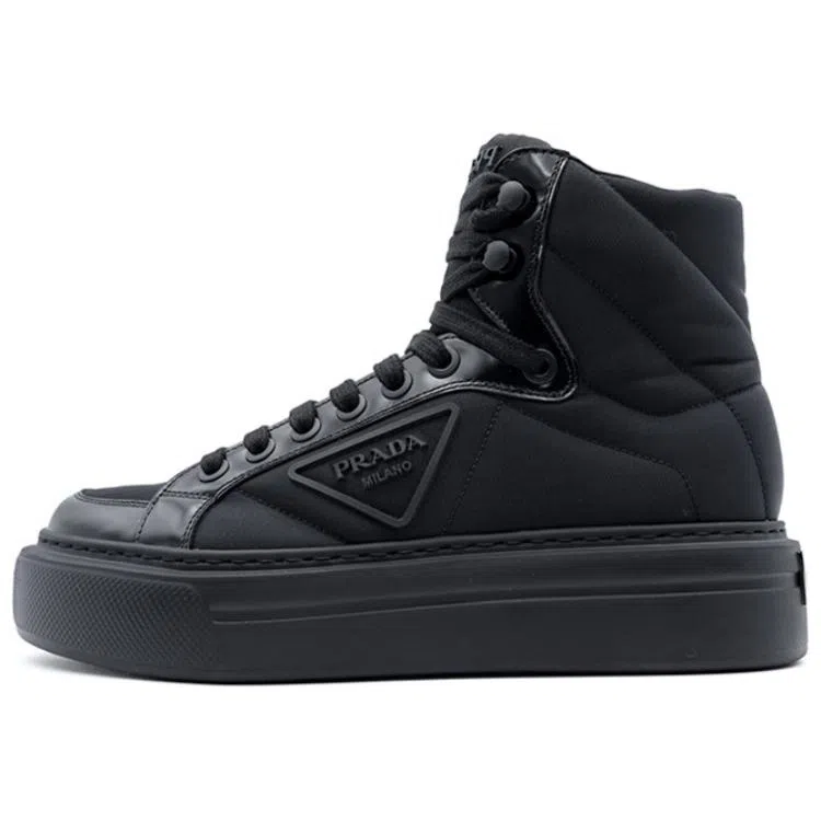 Prada High-Top Sneakers Black