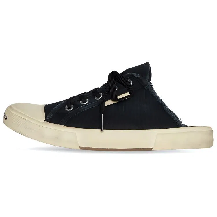 Balenciaga Paris Trainers Black Distressed