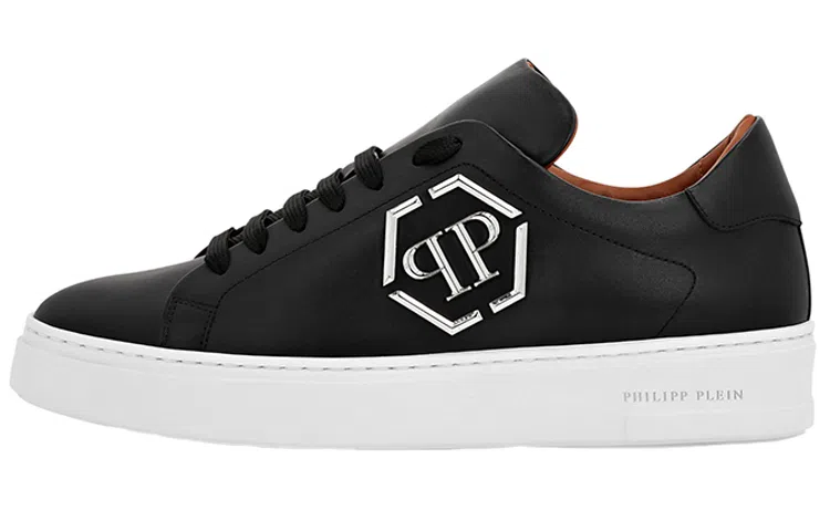 Philipp Plein Hexagon Low Top Black