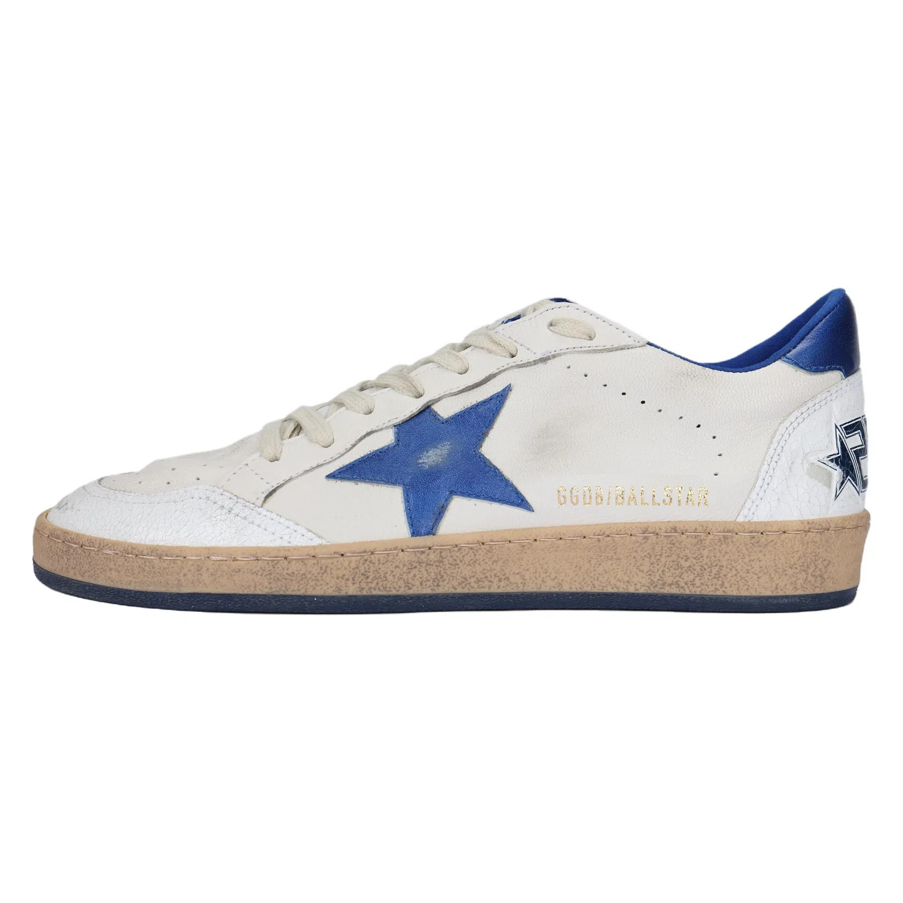 Golden Goose Ball Star White Blue