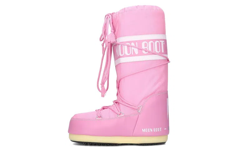 Moon Boot Fashion Mid Snow Boots Pink