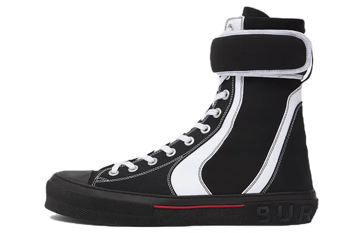 Burberry Sub High Top Sneakers Black