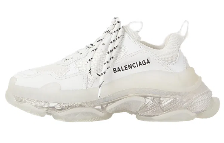 Balenciaga Triple S Clear Sole White