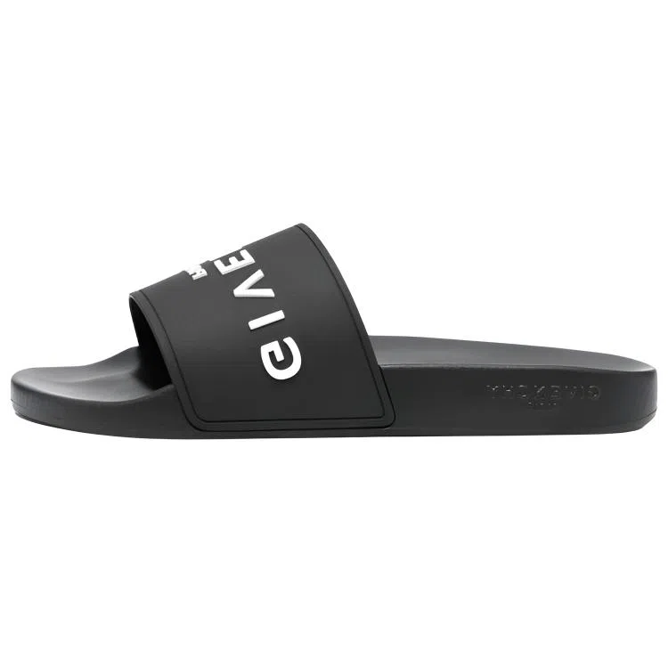 Givenchy Slides Black White