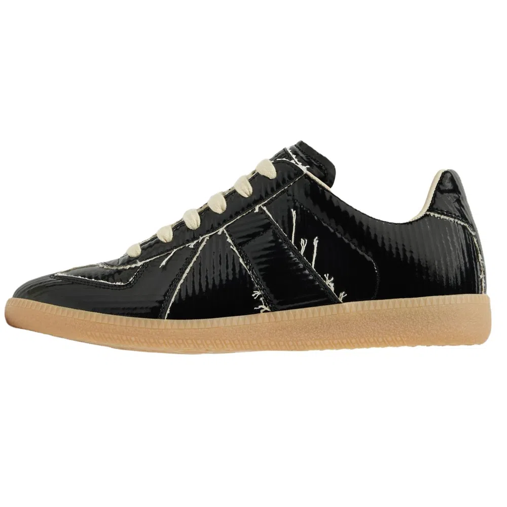 Maison Margiela Replica Low Top Sneakers Black