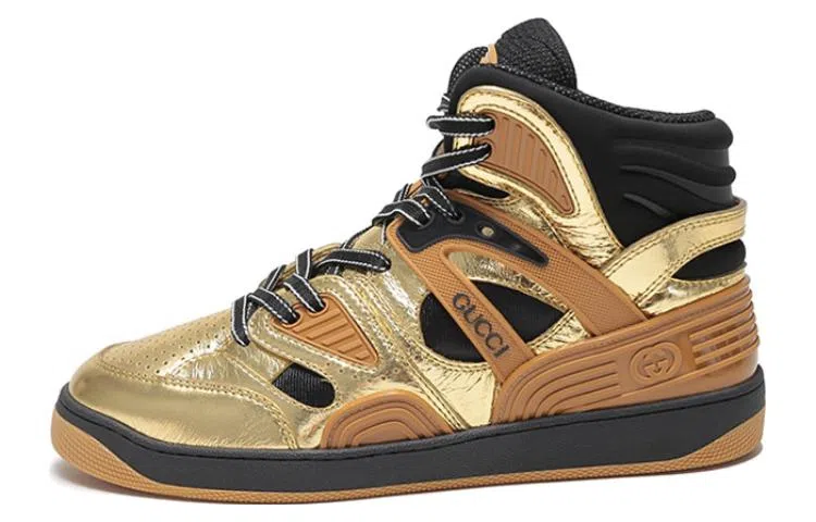Gucci Basket High-Top Sneakers
