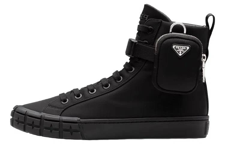 Prada Nylon Sneakers Black