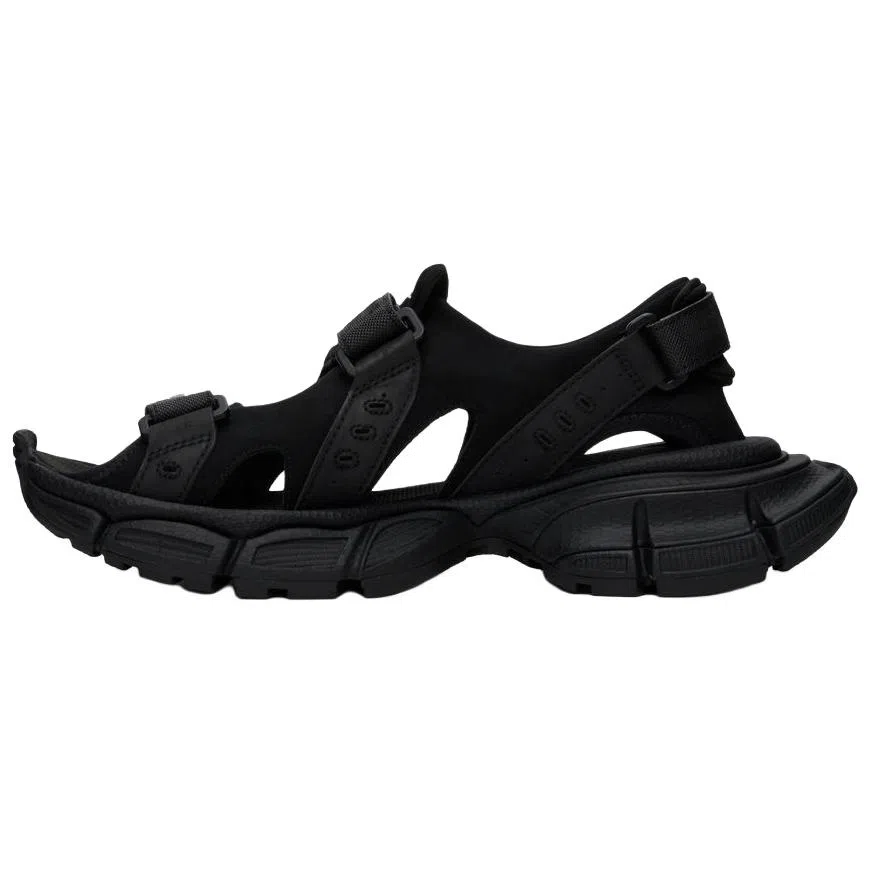 Balenciaga 3XL Black Sandals