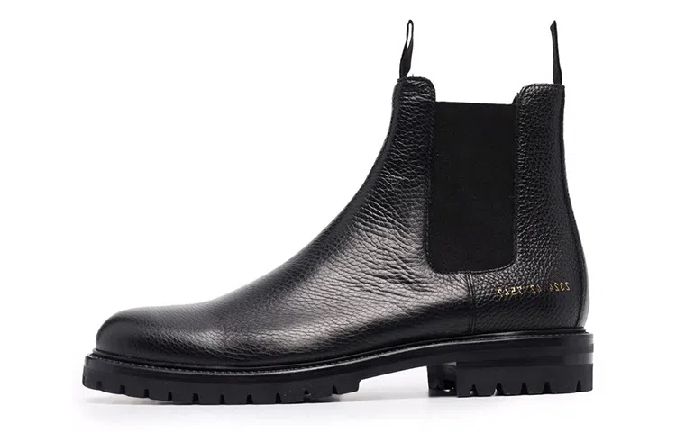 Common Projects Chelsea Boots Black