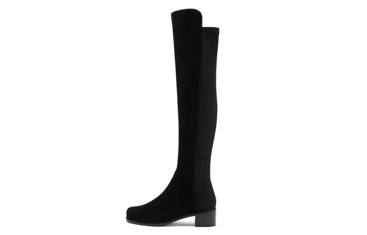 Stuart Weitzman SW Over-the-Knee Leather Suede Boots