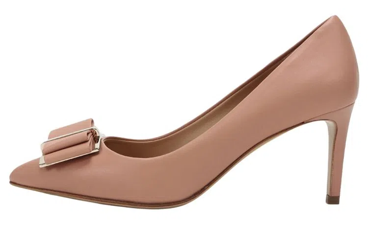 FERRAGAMO Zeri 70 Double Bow Pump
