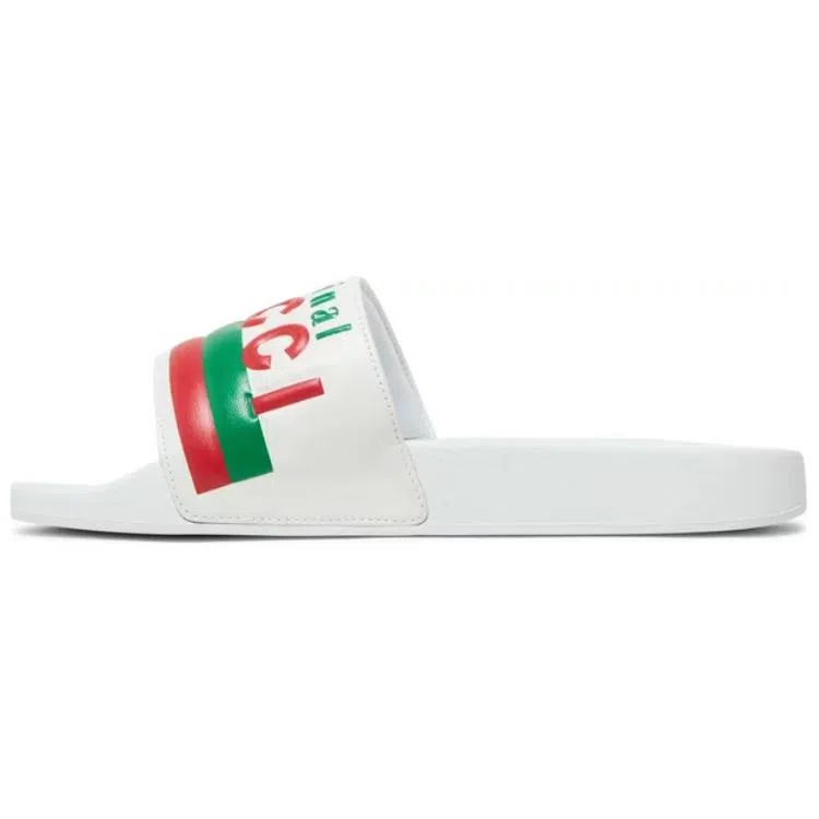 Gucci Double G Slide White Green Red