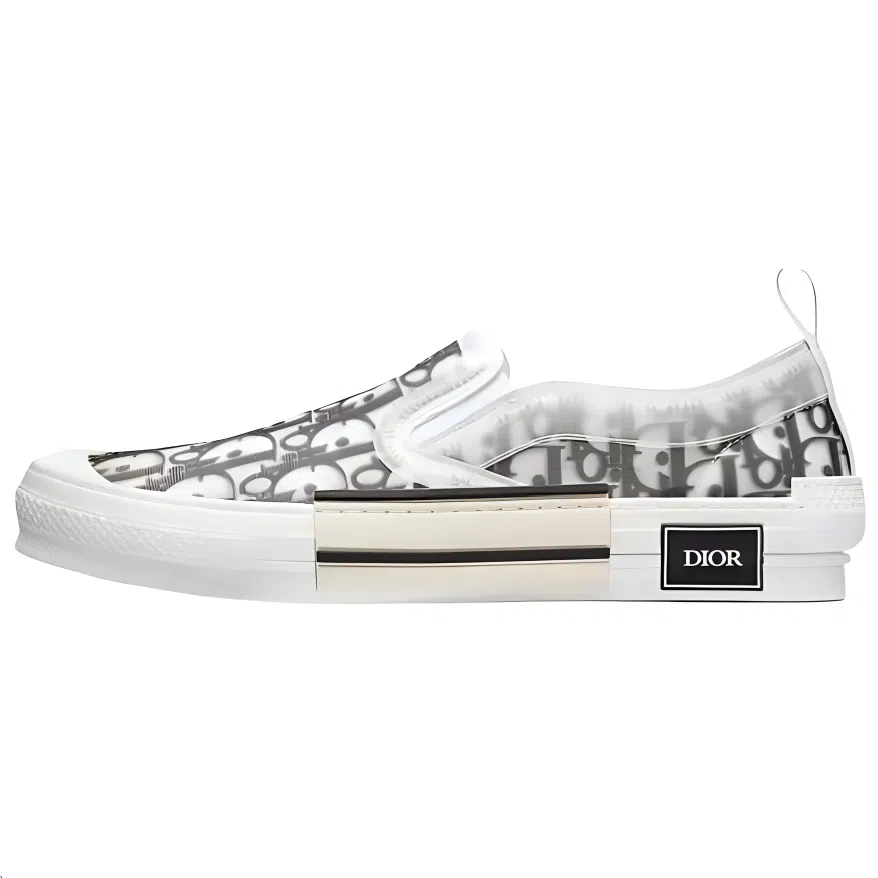DIOR B23 Low Top Sneakers Black White