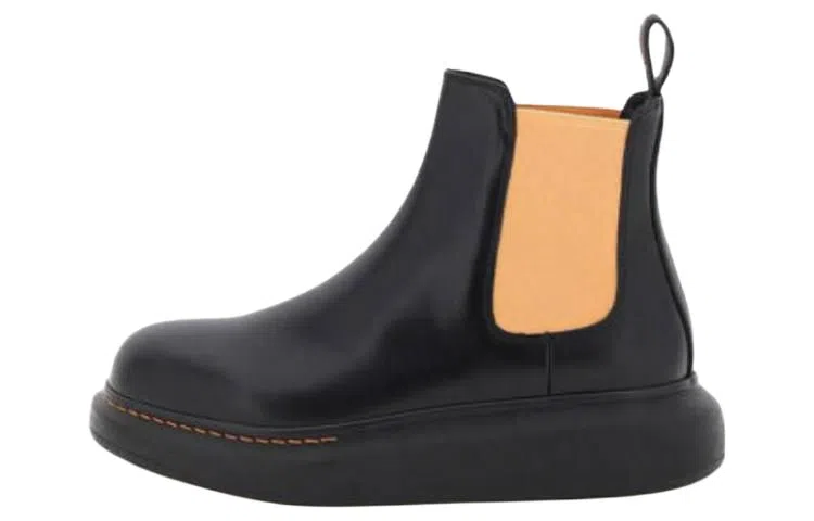 Alexander McQueen Hybrid Chelsea Boots Black