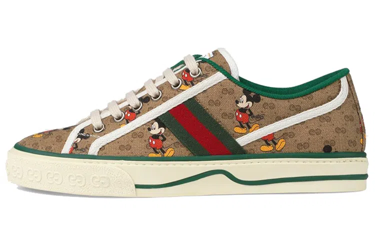 Gucci x Disney Tennis 1977 Brown