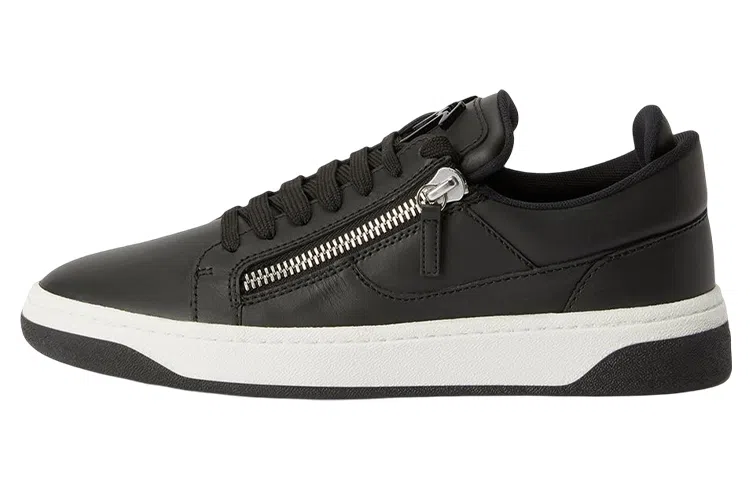 Giuseppe Zanotti GZ94 Lace-Up Low Sneakers Black