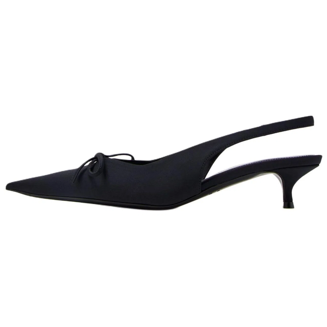 Balenciaga Knife Bow Pump 4cm Black