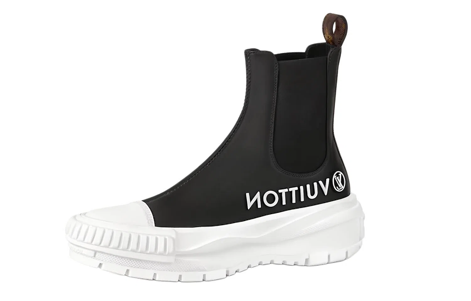 Louis Vuitton Squad High-Top Black White