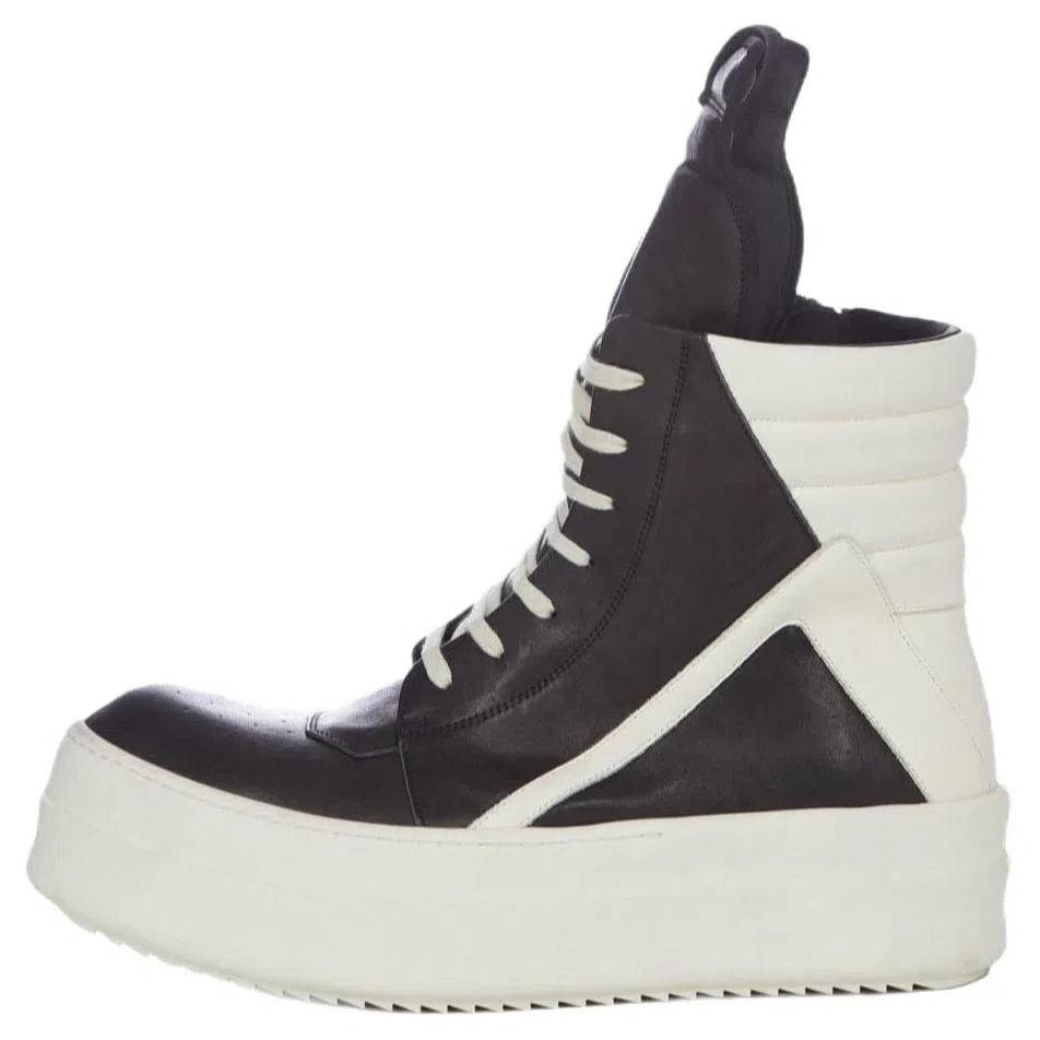 Rick Owens High Top Sneakers Black
