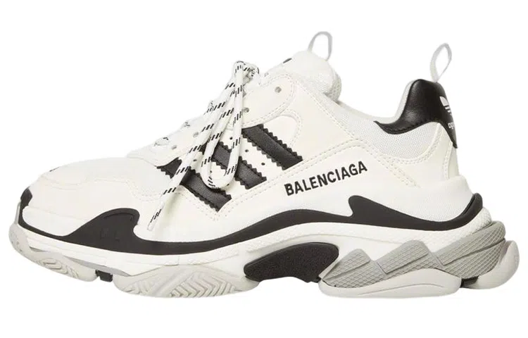 adidas x Balenciaga Triple S White