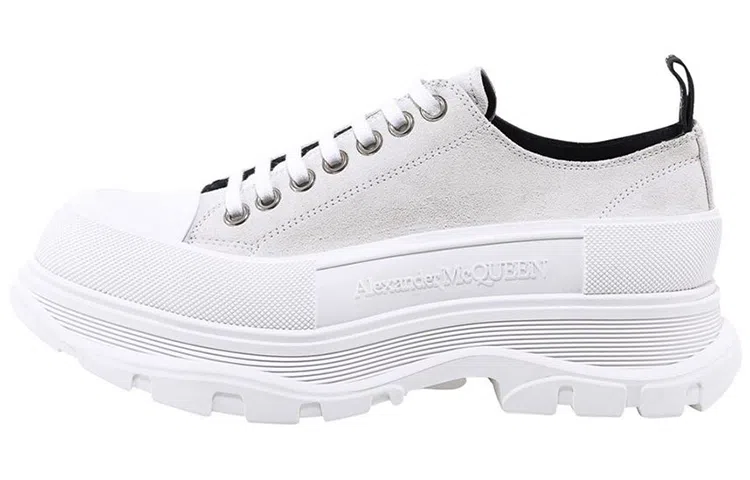 Alexander McQueen Tread Slick White Grey