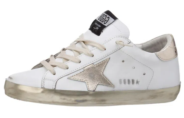 Golden Goose Super-Star White Gold