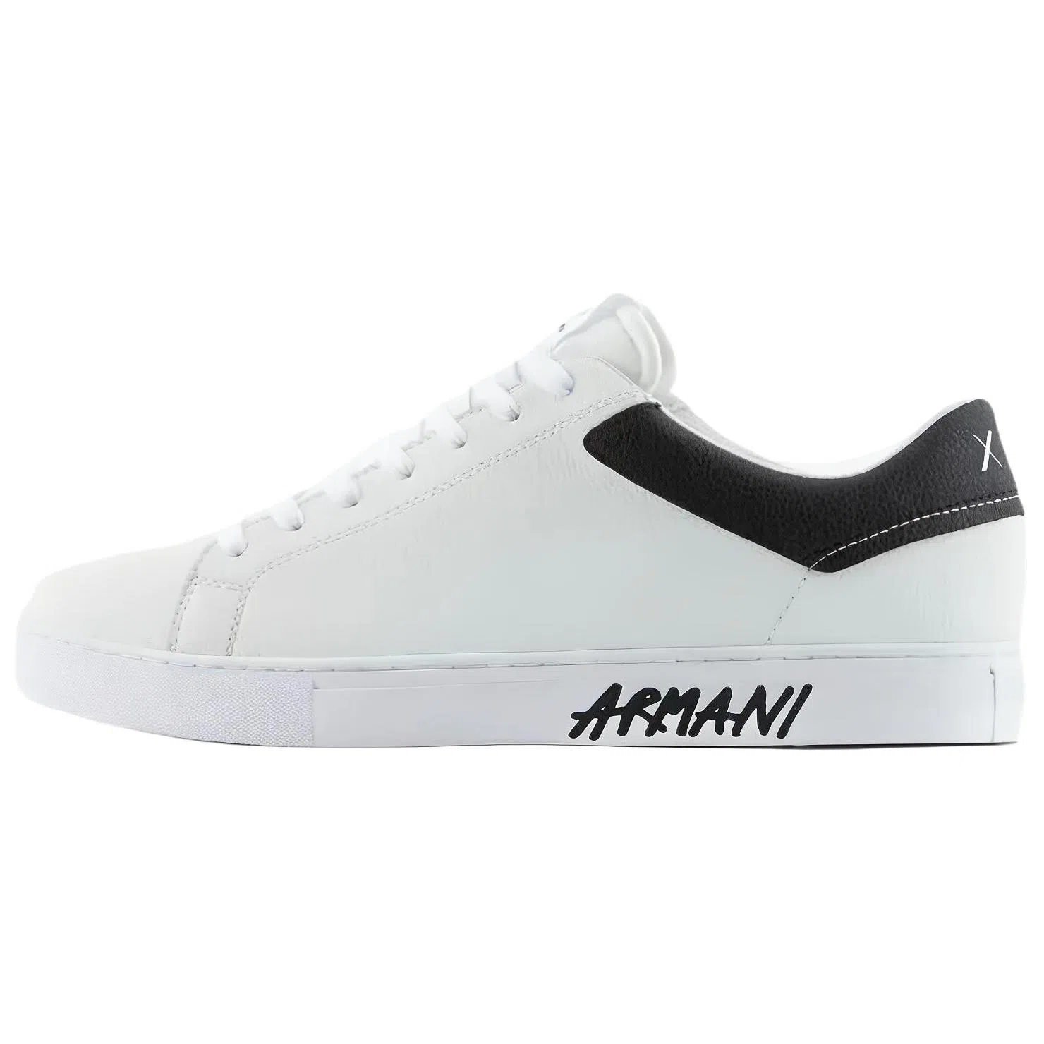 Emporio Armani Low-Top Sneakers White Black