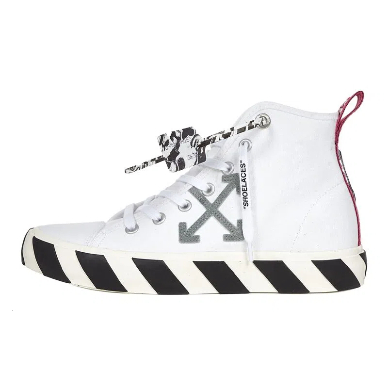 OFF-WHITE Vulcanised Mid-top