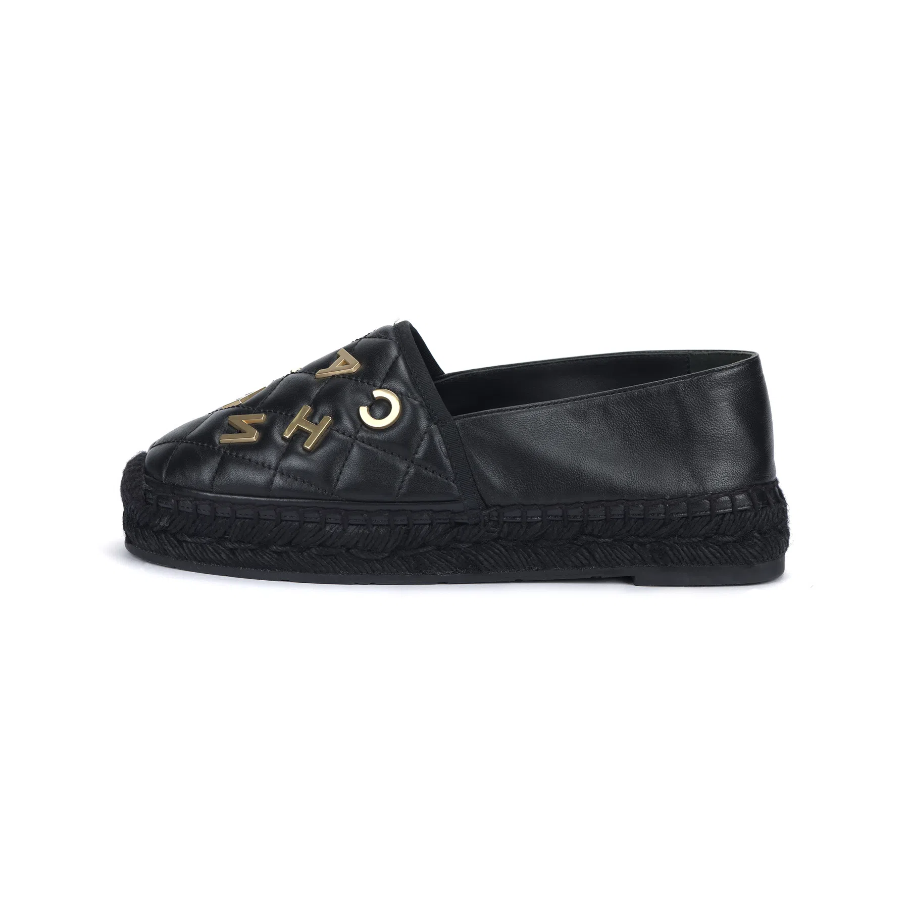 CHANEL 23C Fisherman Loafers Black