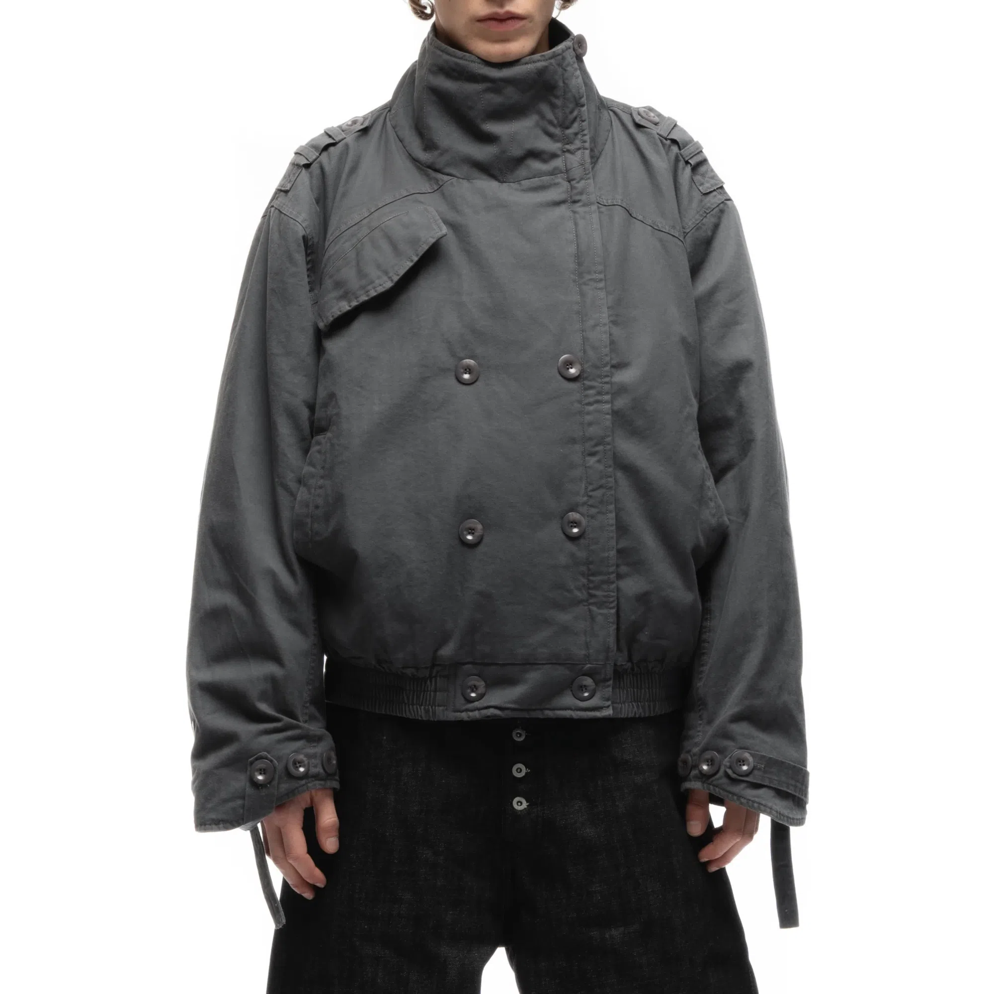 NOFAITH STUDIOS COMBAT PADDED PARKA GREY FEMALE