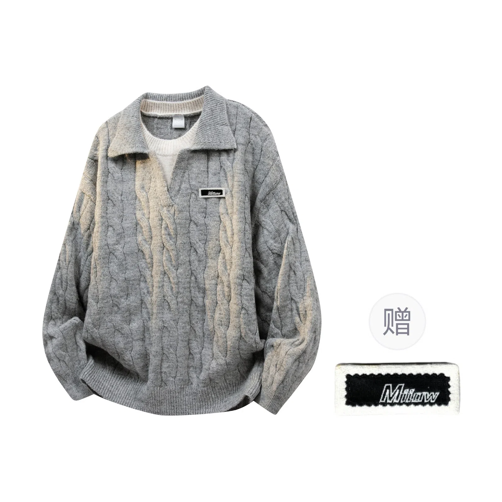 MIIOW Two-Piece Knit Set