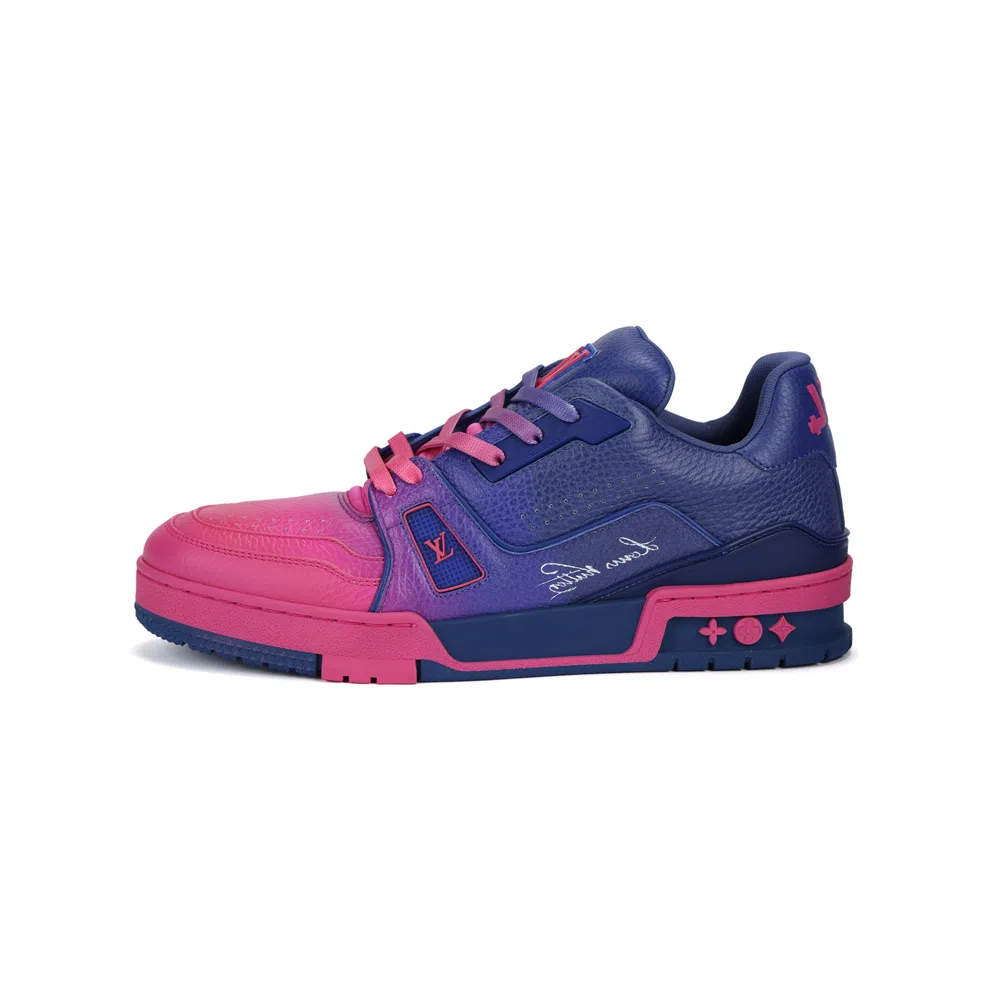 LOUIS VUITTON Trainer Low Purple Pink