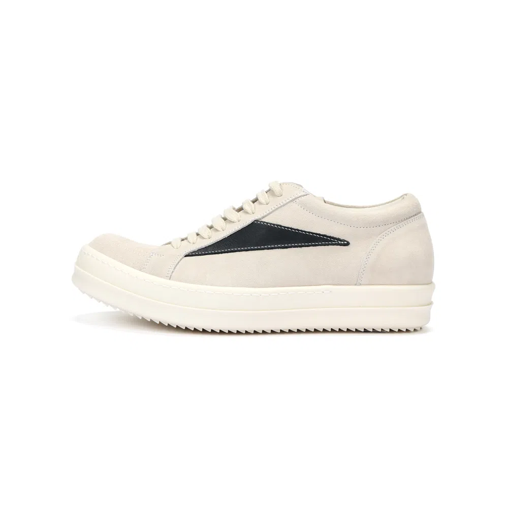 Rick Owens Luxor Low Top Sneakers Cream