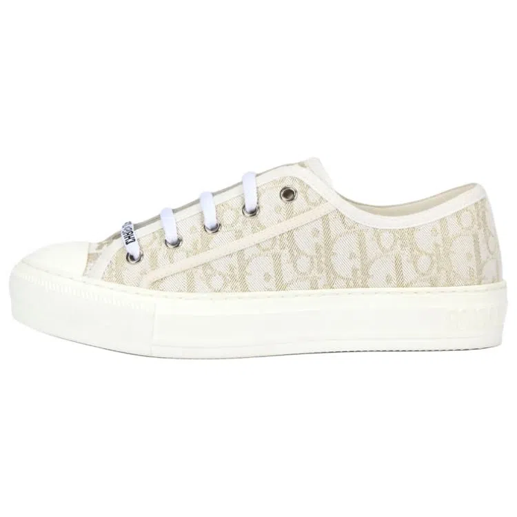 DIOR Walk'n'Dior Low Top Sneakers White Platinum