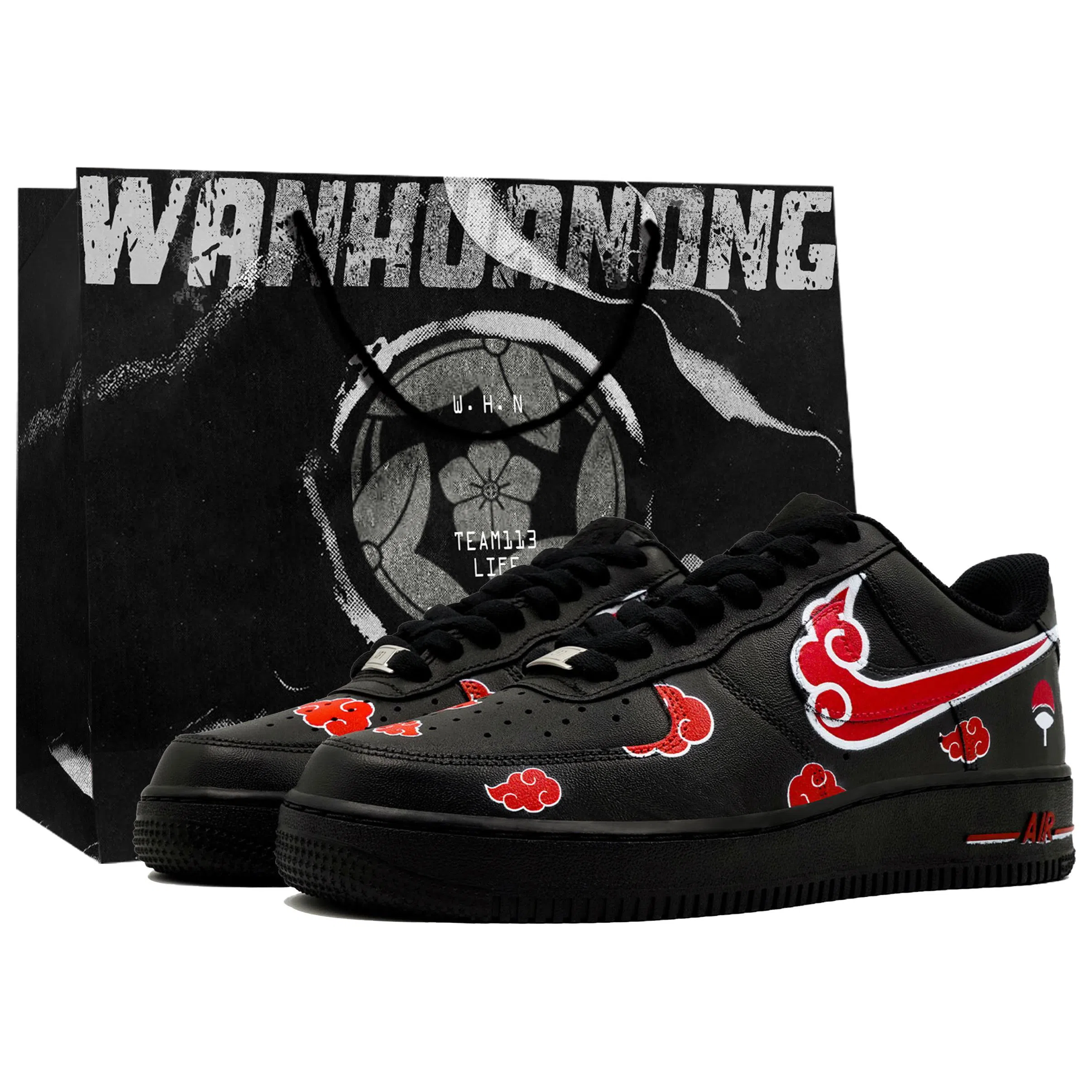 Nike Air Force 1 "Xiao" Black Red