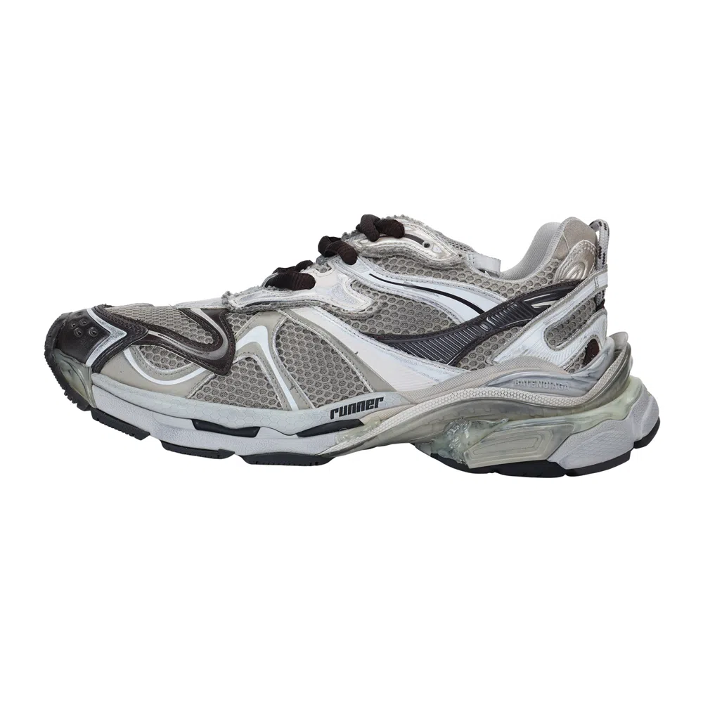 Balenciaga Runner White Silver