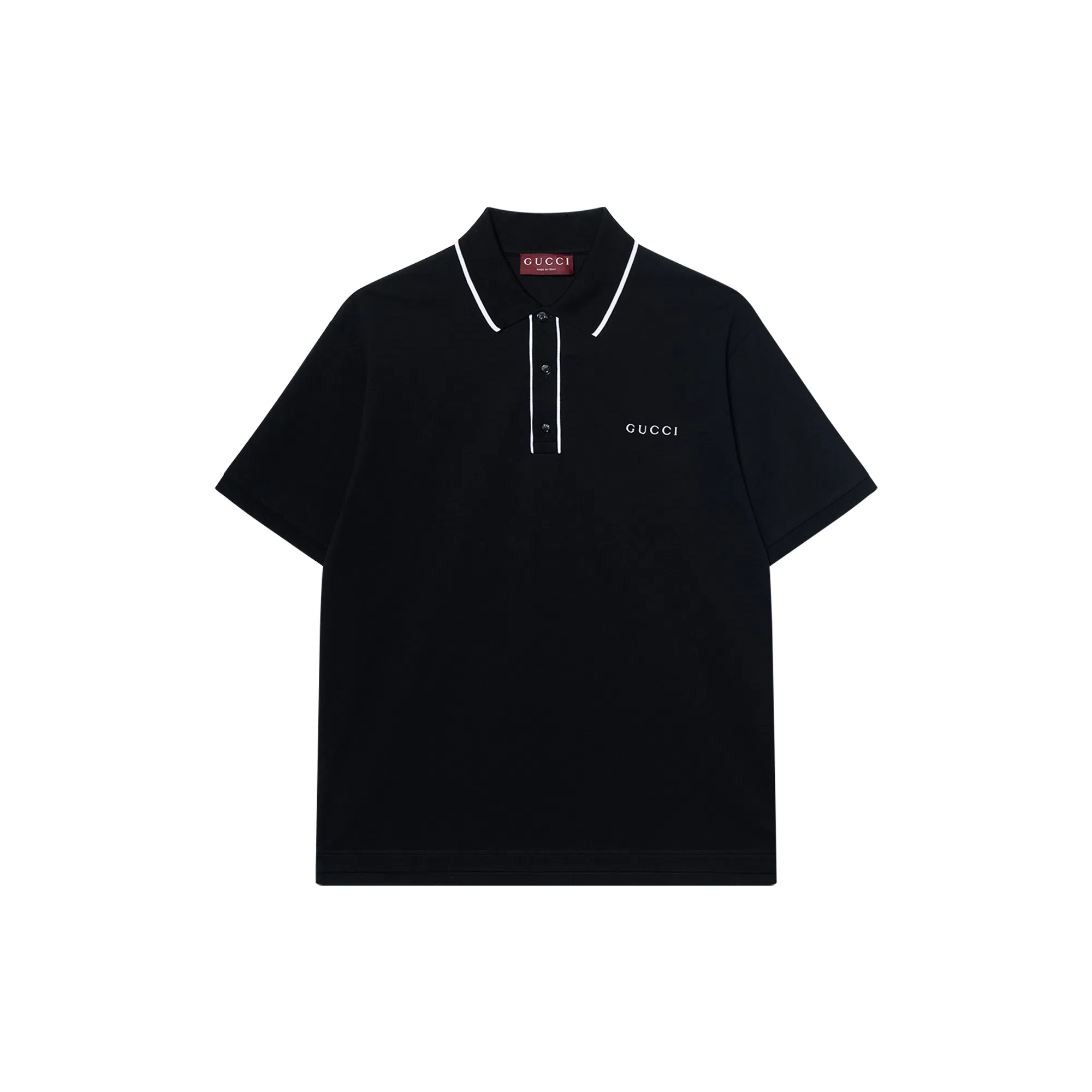 Gucci Logo Polo Black