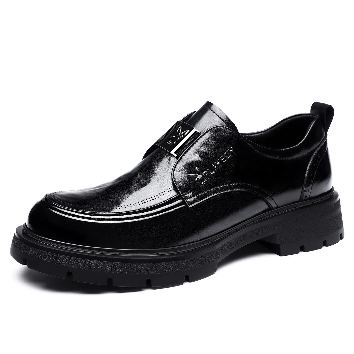 Playboy Derby Shoes Black