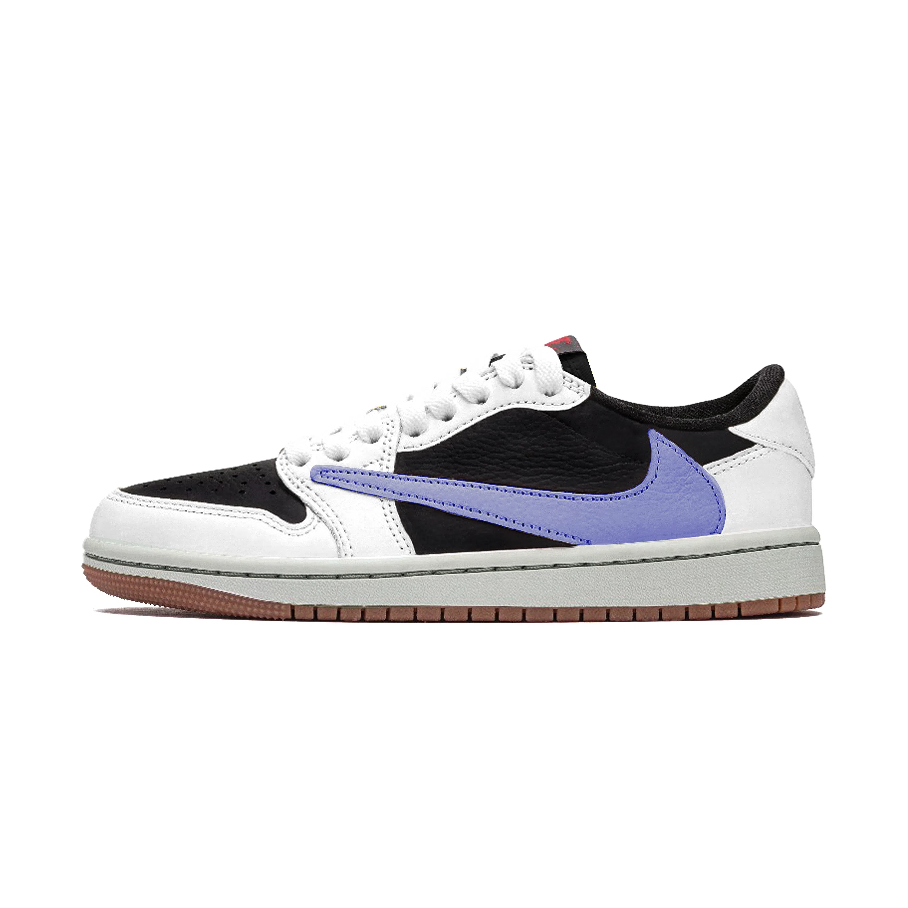 Travis Scott x Air Jordan 1 Low White Blue