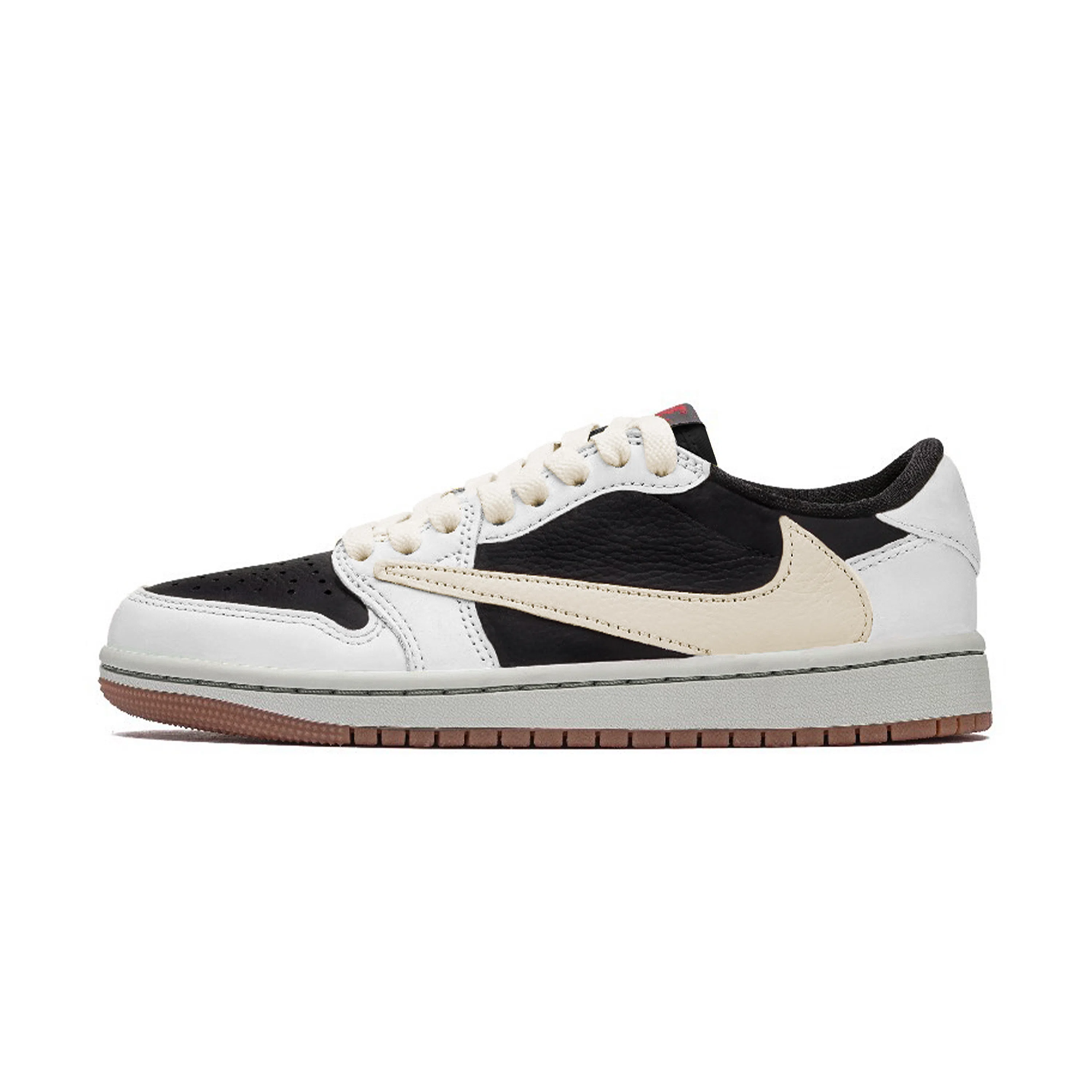 Travis Scott x Air Jordan 1 Low White Beige