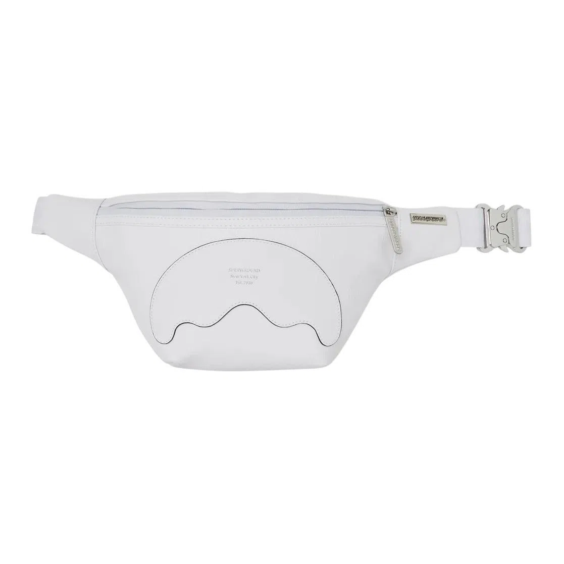 Sprayground Logo PVC Waist Bag White
