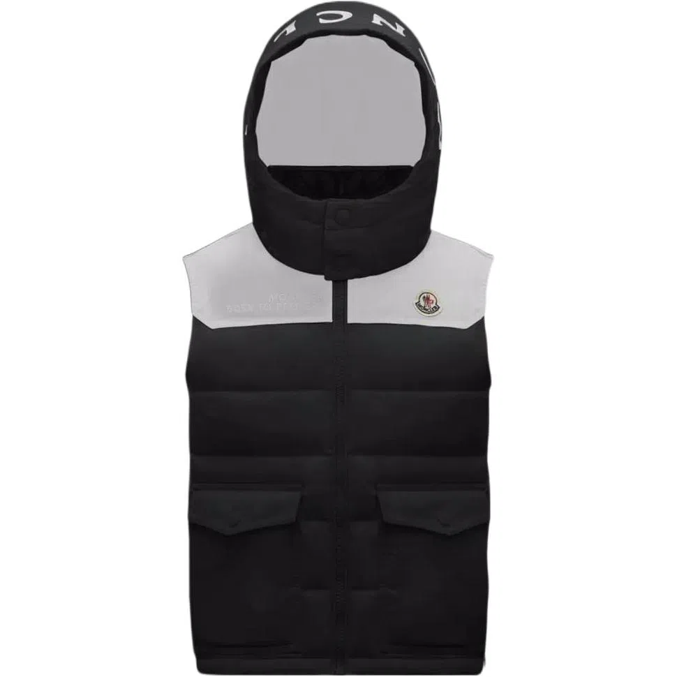 Moncler Genichi Vest Black White