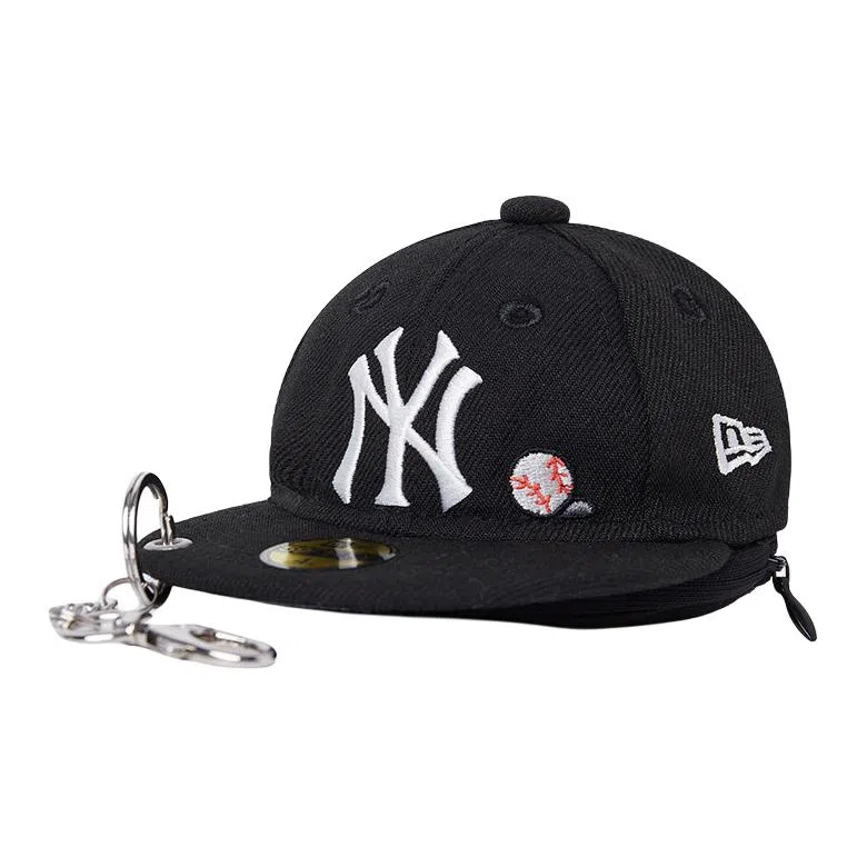 New Era MLB Yankees Keychain Black
