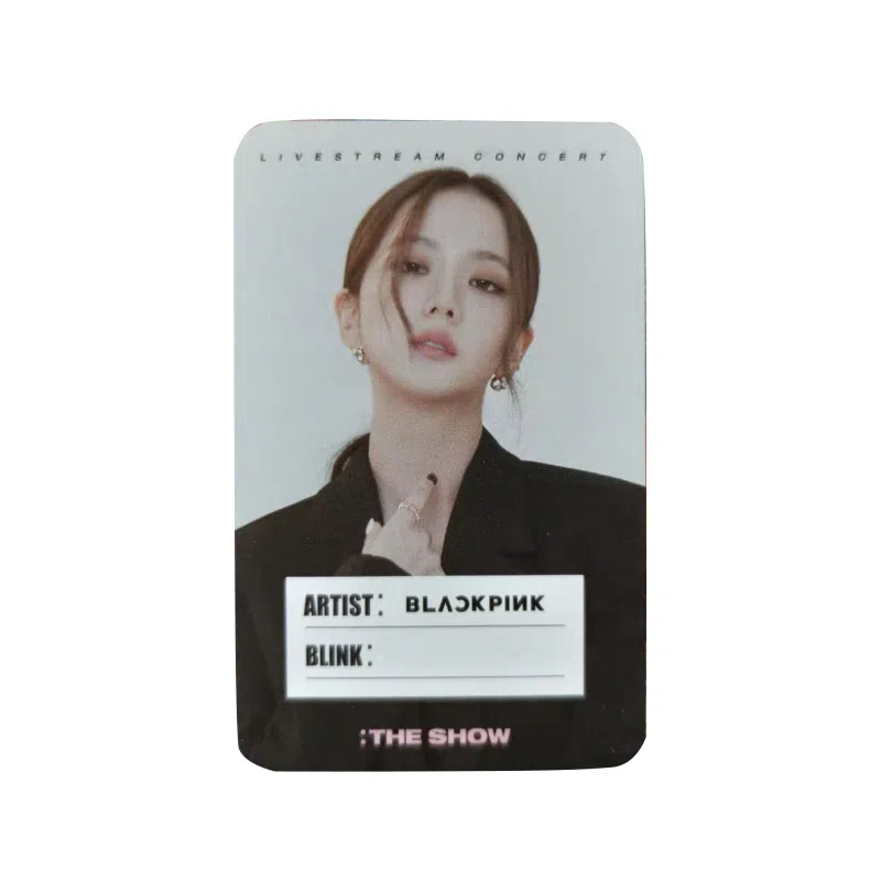 YG Entertainment BLACKPINK THE SHOW LIVE ID